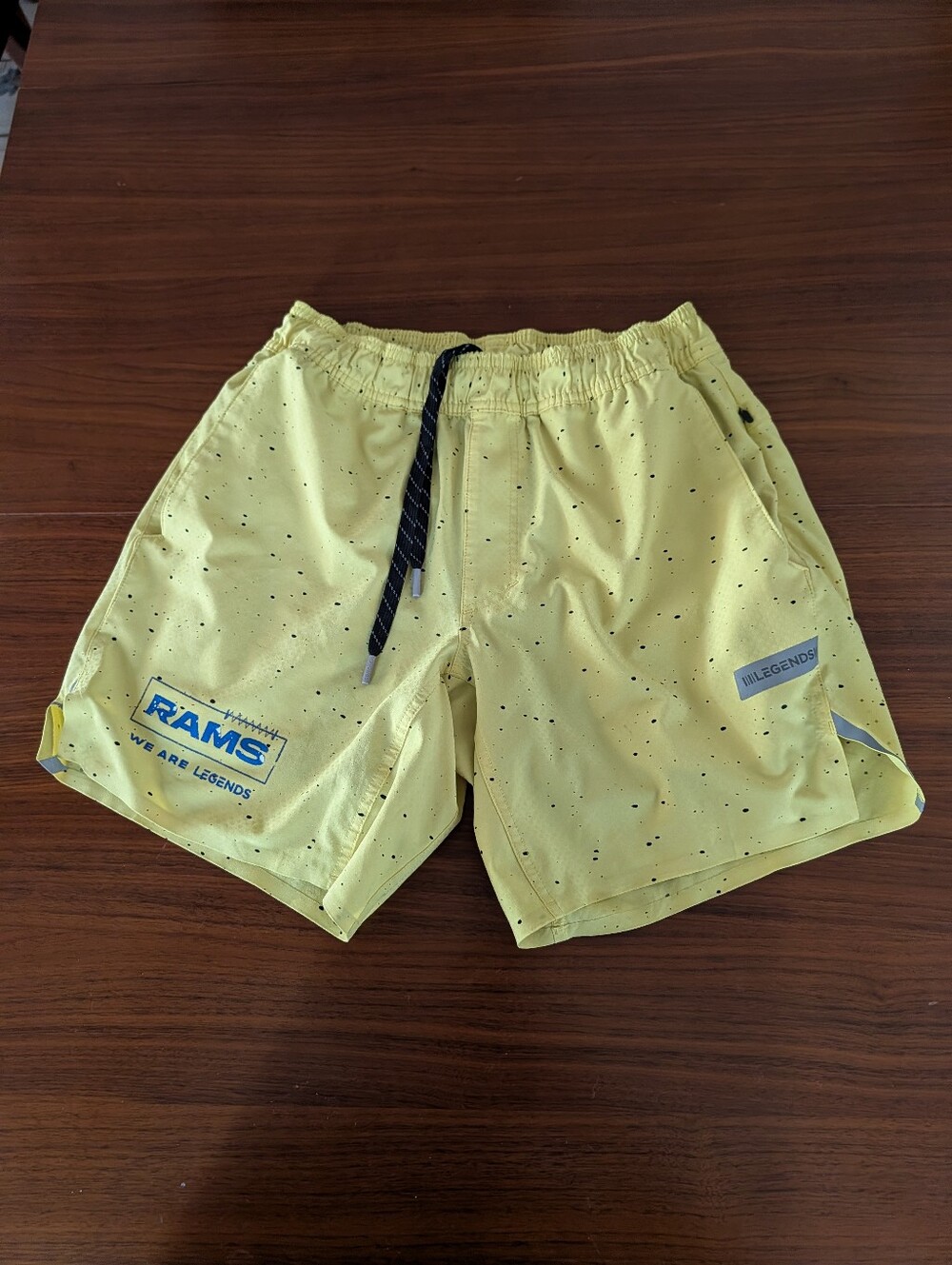 Legends Luka Los Angeles Rams Relay Shorts Mens Small Limited Edition Pre Owned